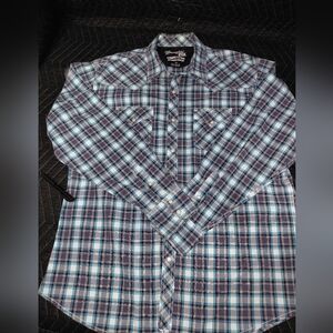 Wrangler 20X Competition Plaid Men's Shirt